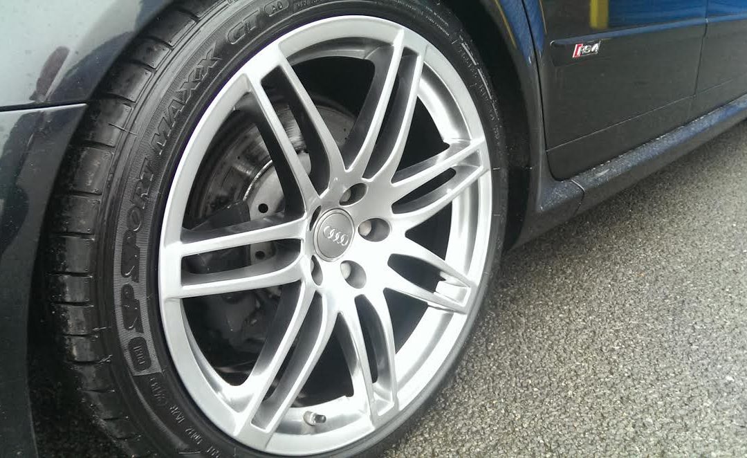 Audi Alloy wheels rim diamond cut